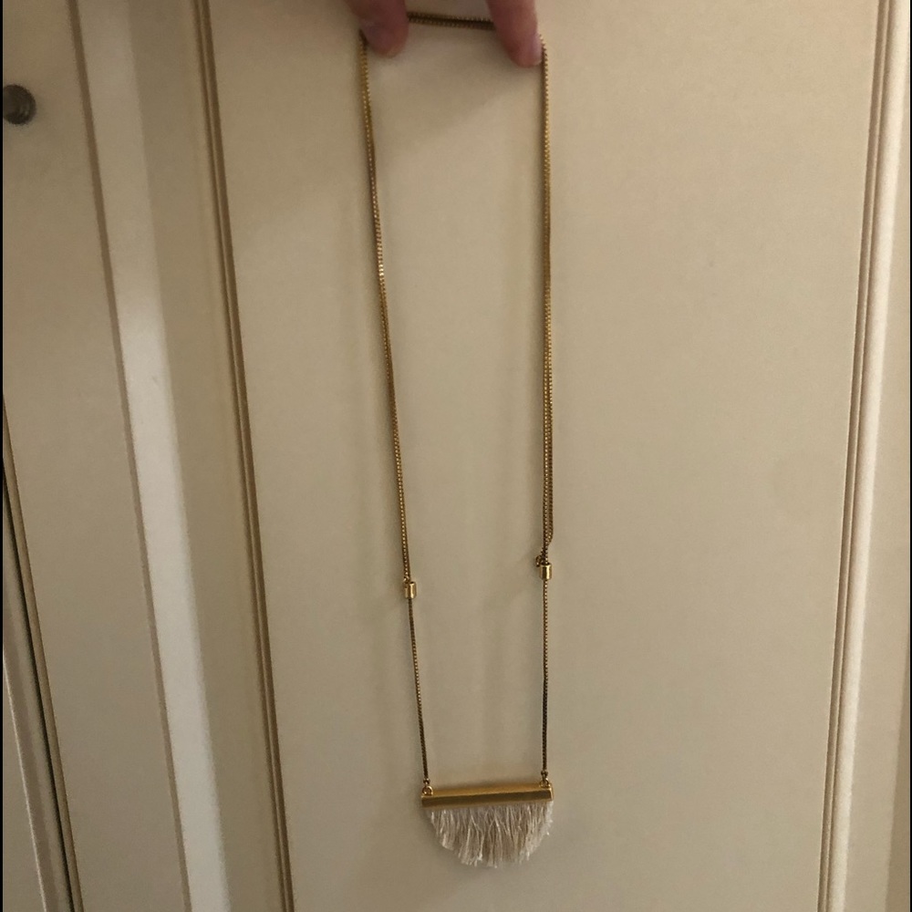 Adjustable Fringe Nexklace